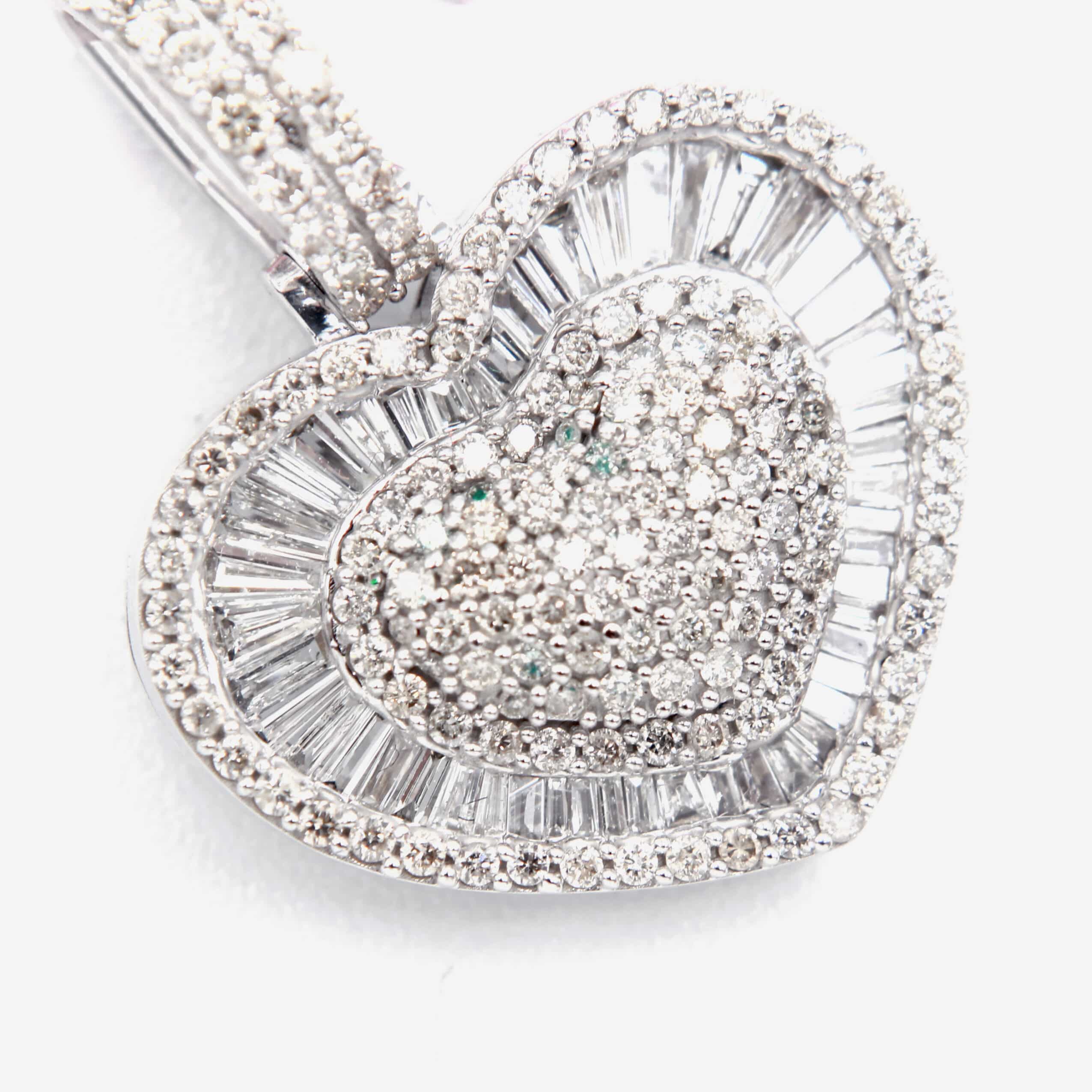 Enchanted Diamond Heart Pendant - Image 3