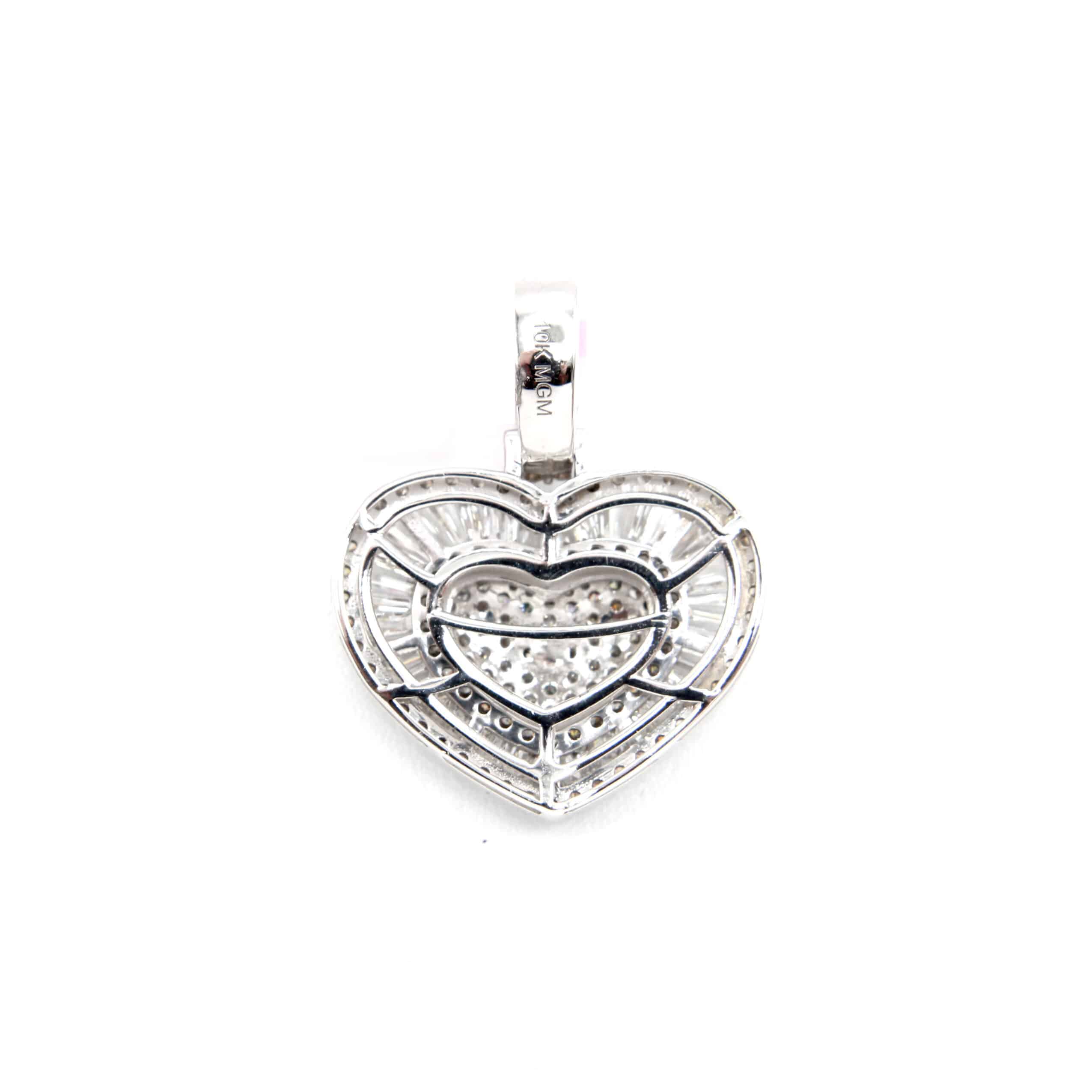 Enchanted Diamond Heart Pendant - Image 4