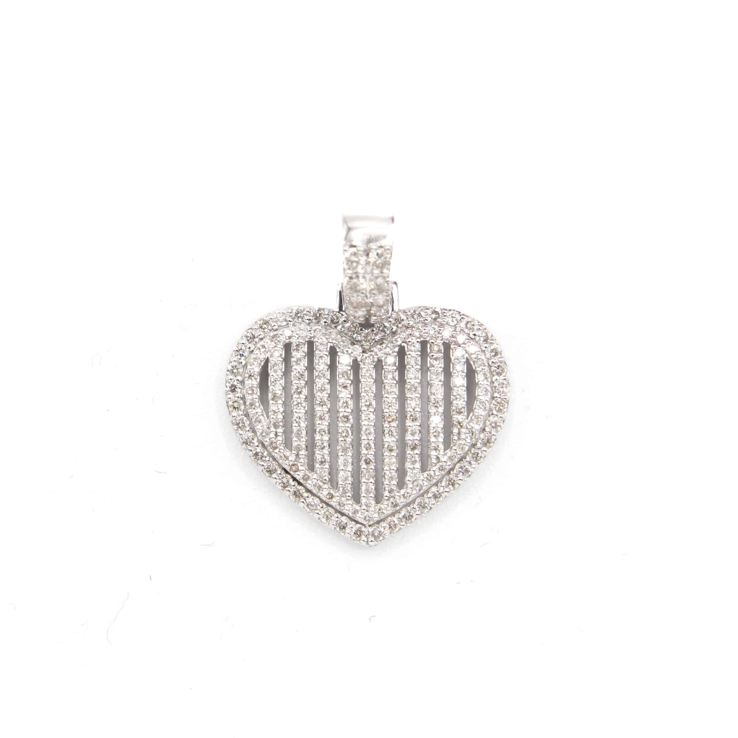 Enchanted Diamond Heart Pendant - Image 2