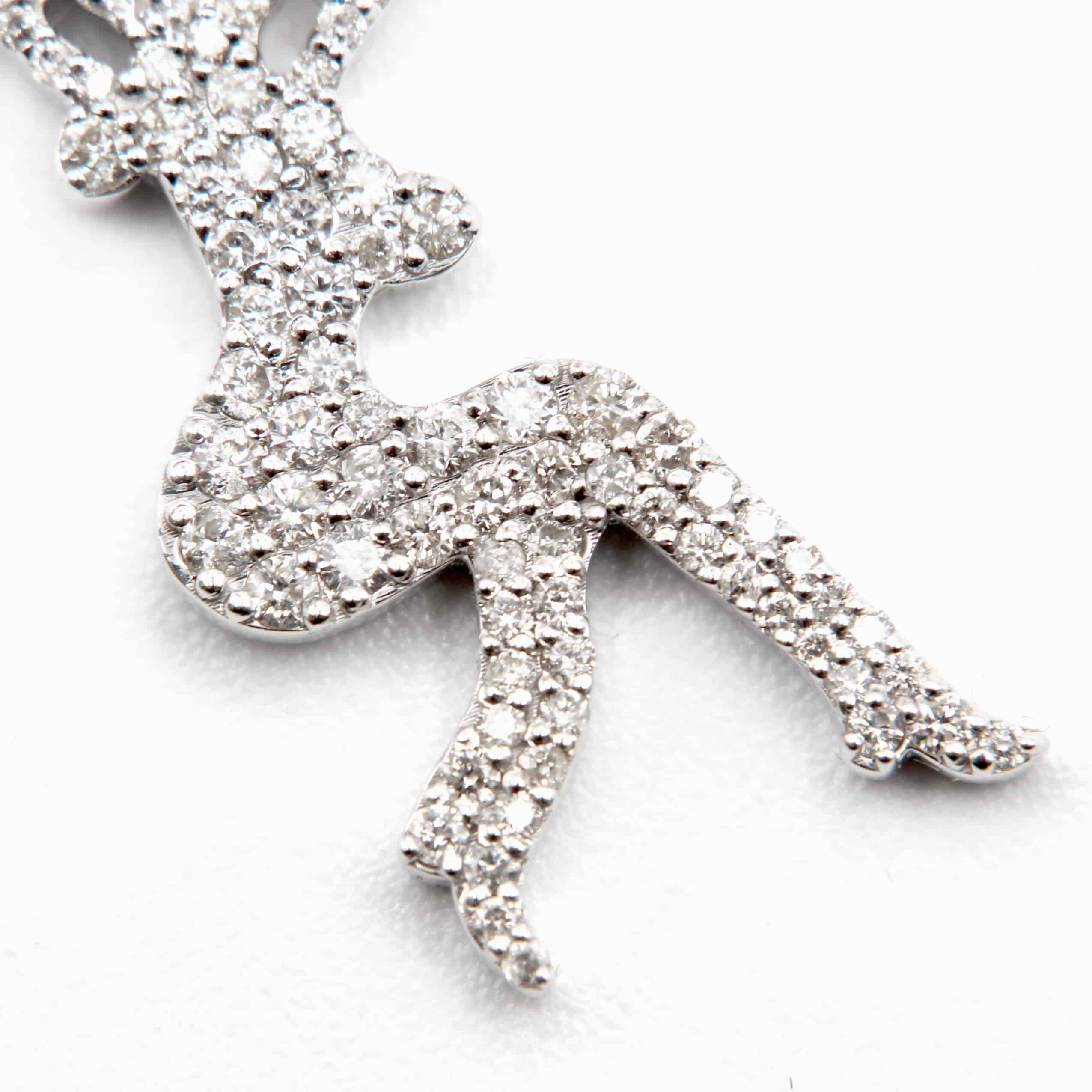Dazzling Diamond Mermaid Pendant - Image 4