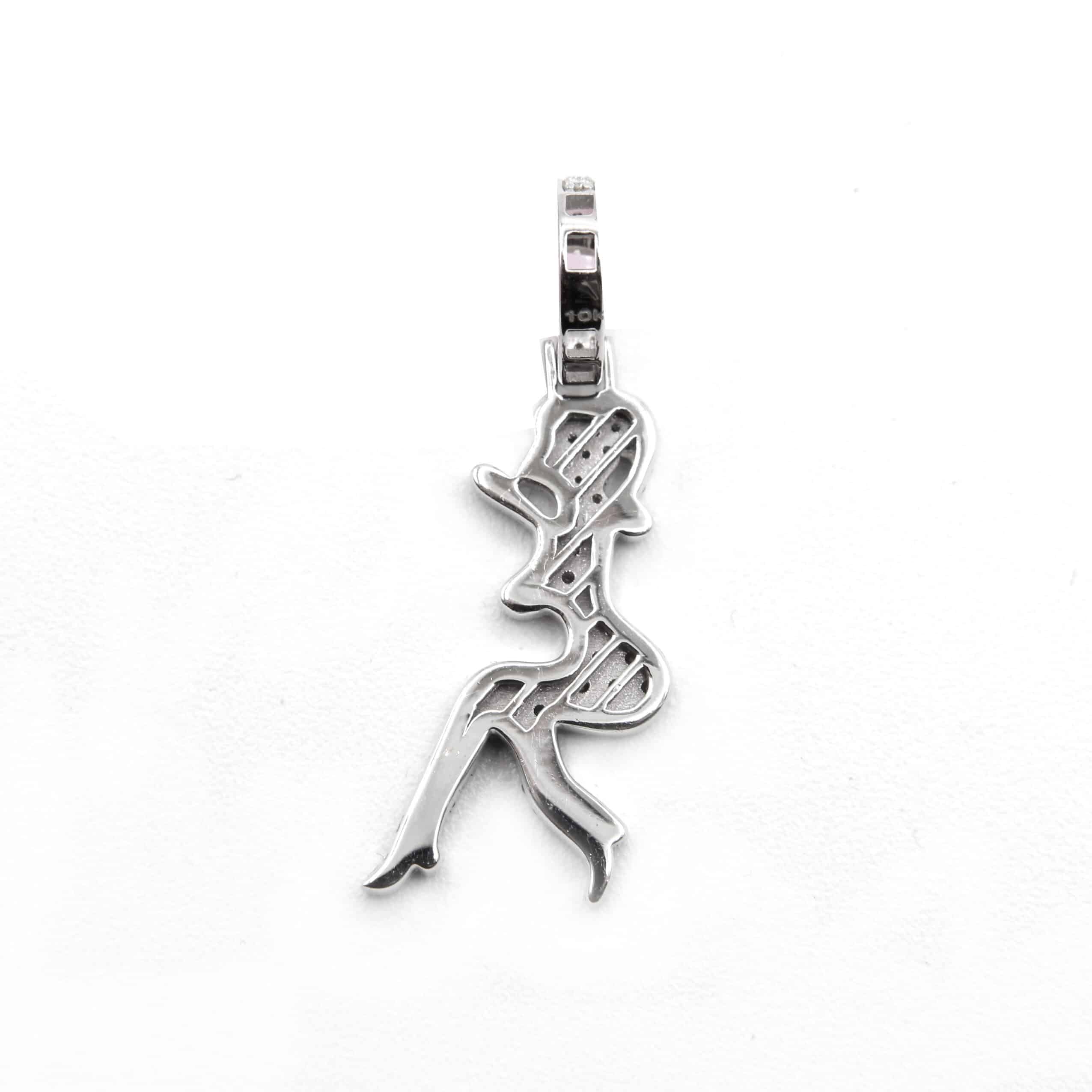 Dazzling Diamond Mermaid Pendant - Image 3