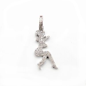 Dazzling Diamond Mermaid Pendant