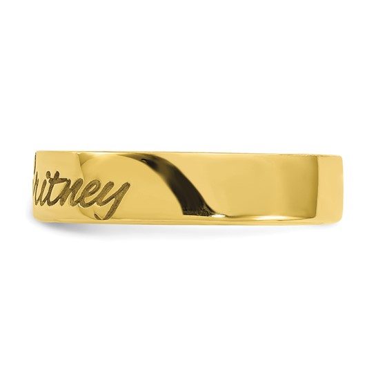 14k Yellow Gold and White Gold Customized Ring - Image 8