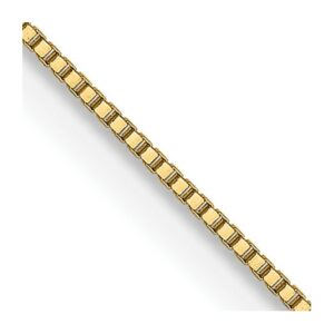 Leslie's 14K 0.5mm Baby Box Chain Necklaces