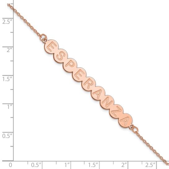 Letter Bubble Bracelet - Image 8
