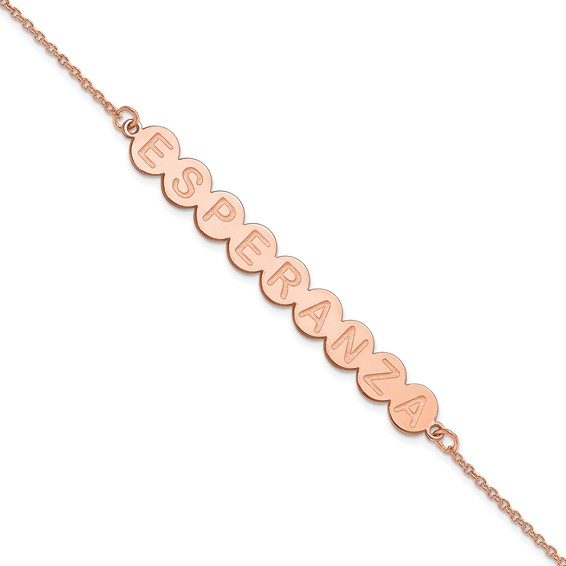 Letter Bubble Bracelet - Image 7