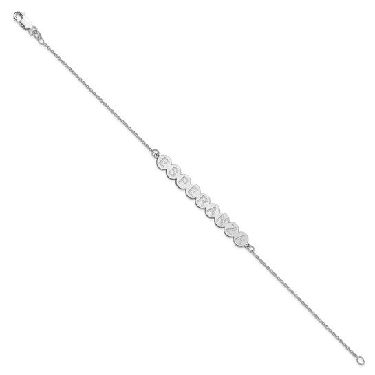 Letter Bubble Bracelet - Image 6