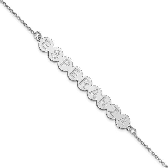 Letter Bubble Bracelet - Image 5