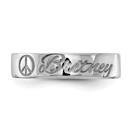 14k Yellow Gold and White Gold Customized Ring - Image 4