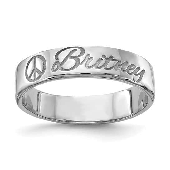 14k Yellow Gold and White Gold Customized Ring - Image 3