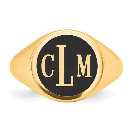 Epoxy Monogram Ring - Image 10