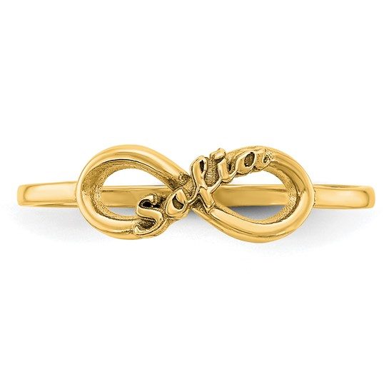 Personalized Infinity Ring - Image 12