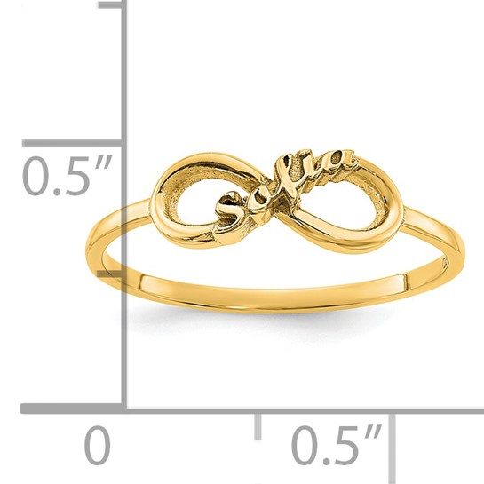 Personalized Infinity Ring - Image 11