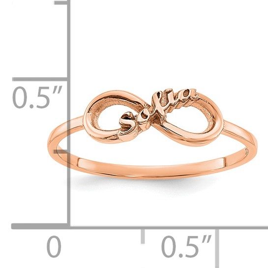 Personalized Infinity Ring - Image 7