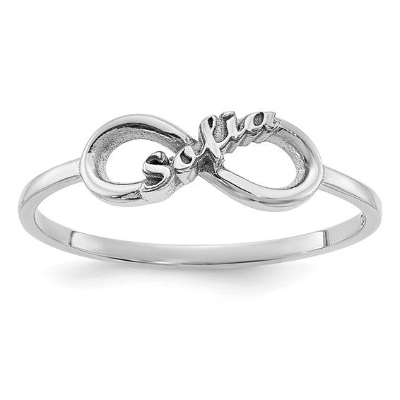 Personalized Infinity Ring - Image 2