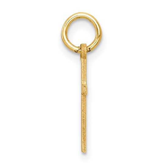 14k Polished Cross Charm - Image 2